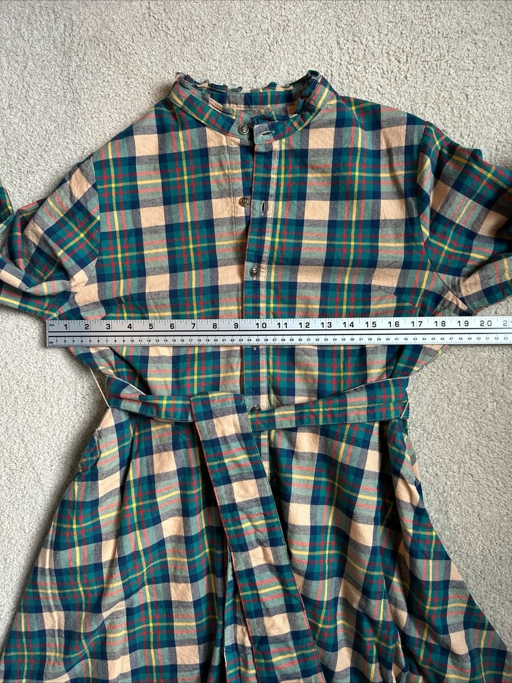 Kiel James Patrick Cozy Cabin Flannels Tartan Plaid Fit & Flare Autumn Dress